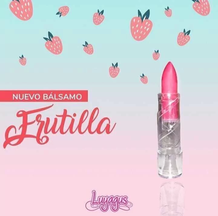 Balsamo labial saborizado frutilla Luyagus